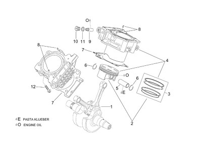 Έμβολο κομπλέ 96,944 mm (A)